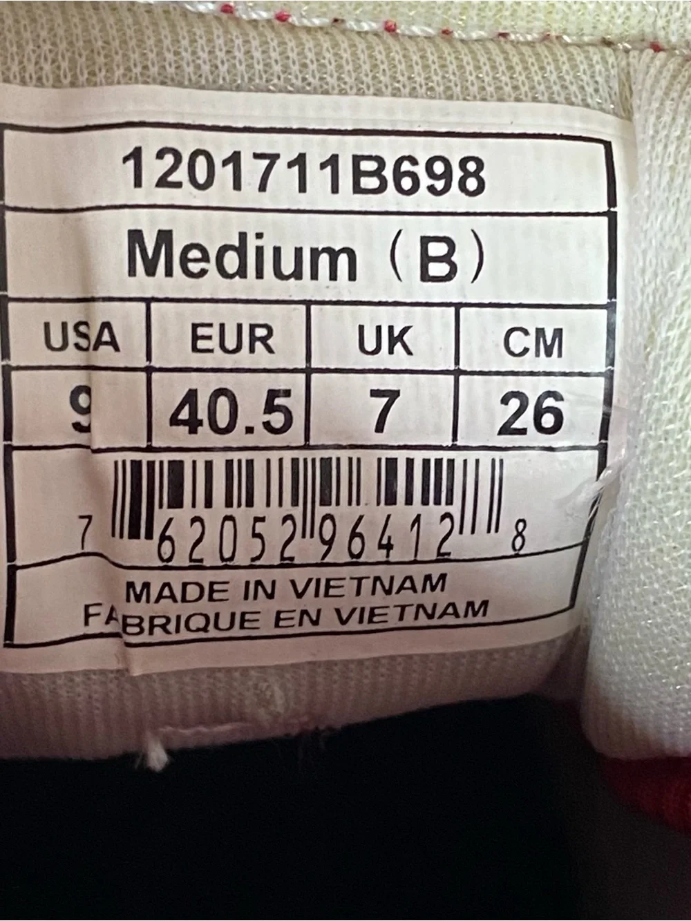 Brooks Vintage 1201711B698 Womens Sneakers Size 9 Red Gold Running Shoes NEW - Picture 12 of 12